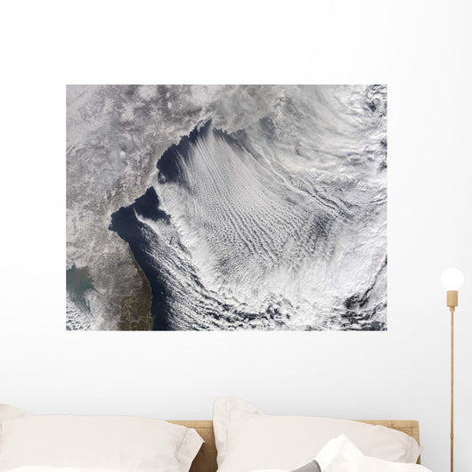 Cloud Streets Forming over Wall Decal