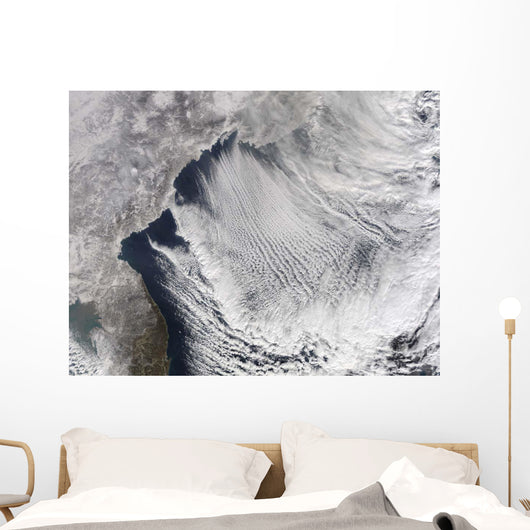 Cloud Streets Forming over Wall Decal