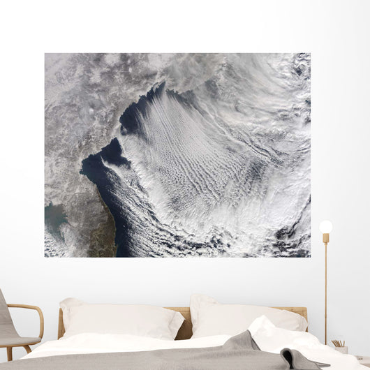Cloud Streets Forming over Wall Decal