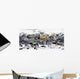 Cylindrical Equidistant Projection Visualization Wall Decal