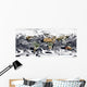 Cylindrical Equidistant Projection Visualization Wall Decal