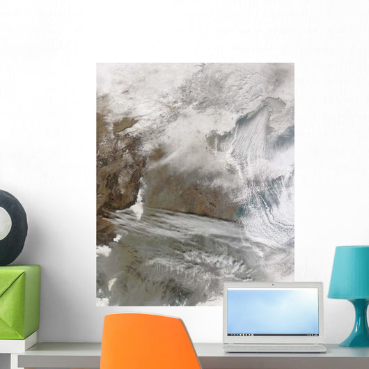 Snow Cover Encircles Bo Wall Decal