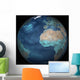 Full Earth Showing Evaporation Wall Decal