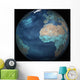 Full Earth Showing Evaporation Wall Decal