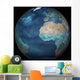 Full Earth Showing Evaporation Wall Decal