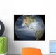 Full Earth Showing Water Wall Decal