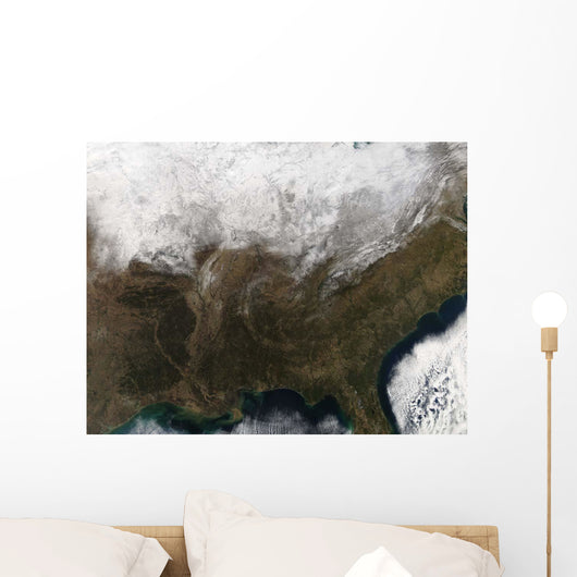Snow Cover over United Wall Decal