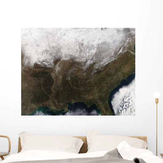 Snow Cover over United Wall Decal