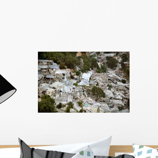 Port-au-Prince Haiti after Magnitude Wall Decal