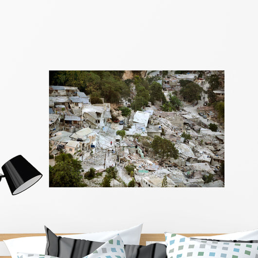 Port-au-Prince Haiti after Magnitude Wall Decal