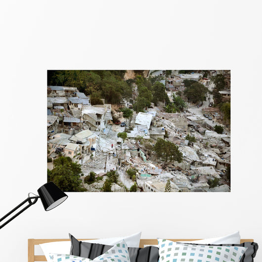 Port-au-Prince Haiti after Magnitude Wall Decal