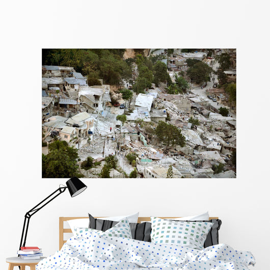 Port-au-Prince Haiti after Magnitude Wall Decal