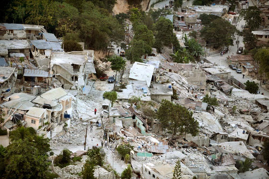 Port-au-Prince Haiti after Magnitude Wall Decal