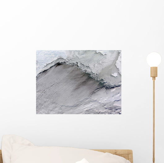 Sea Ice and Cloud Wall Decal