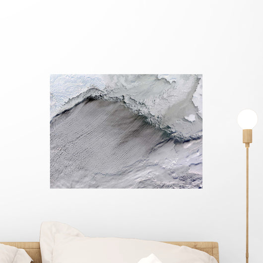 Sea Ice and Cloud Wall Decal