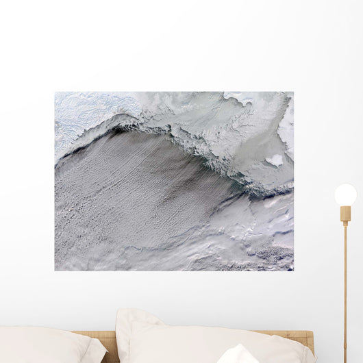 Sea Ice and Cloud Wall Decal