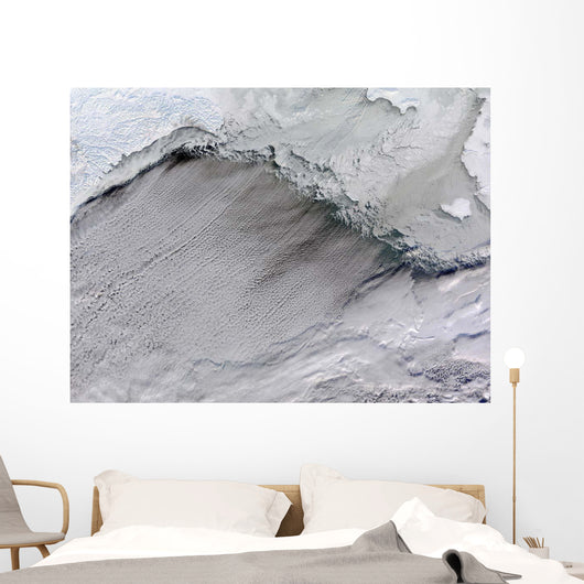 Sea Ice and Cloud Wall Decal