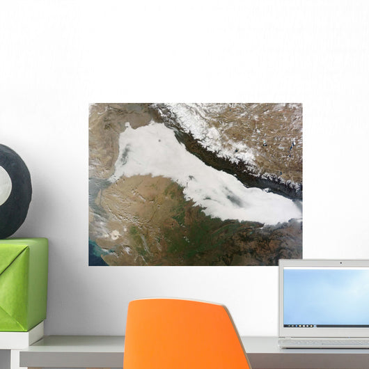 Thick Bank Low Clouds Wall Decal