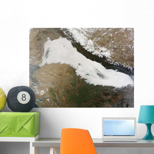 Thick Bank Low Clouds Wall Decal