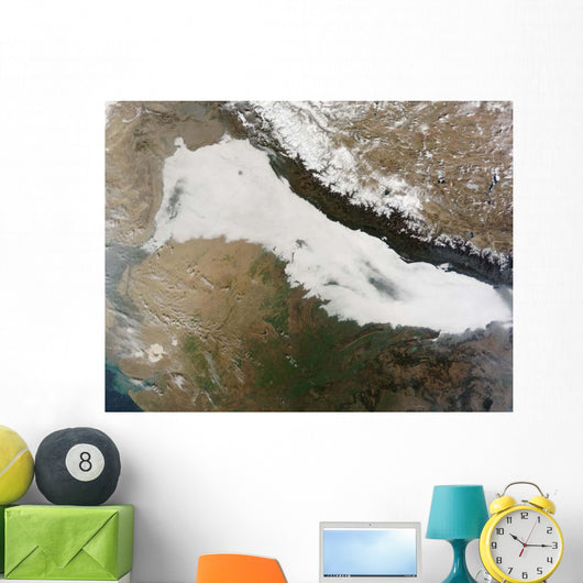 Thick Bank Low Clouds Wall Decal