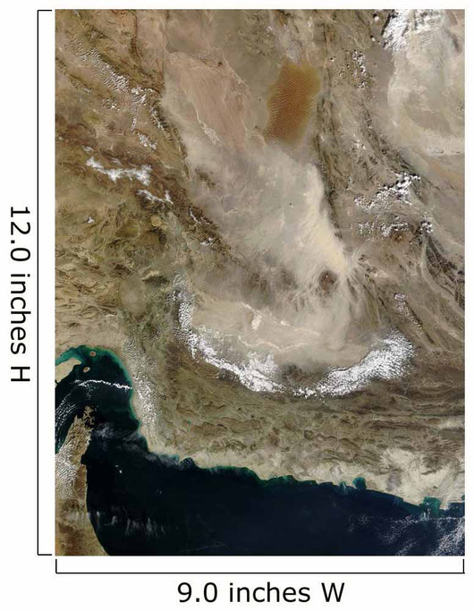 Dust Storm Iran Wall Decal