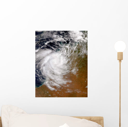Tropical Cyclone Magda Coming Wall Decal