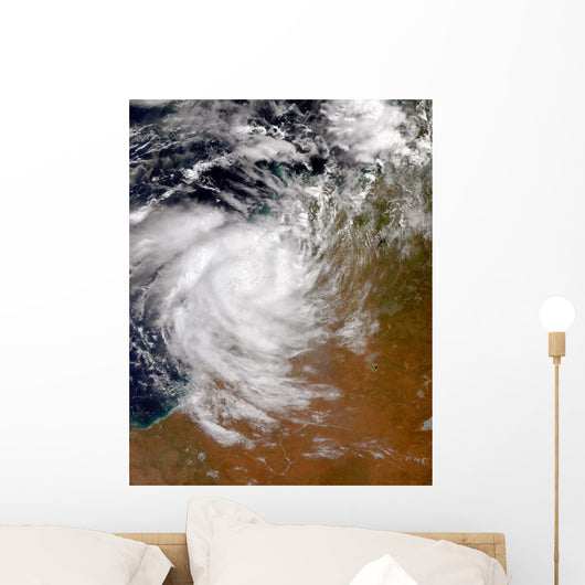 Tropical Cyclone Magda Coming Wall Decal