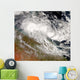 Tropical Cyclone Olga over Wall Decal