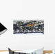 Detailed Satellite Earth Wall Decal