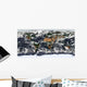 Detailed Satellite Earth Wall Decal