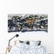Detailed Satellite Earth Wall Decal