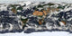 Detailed Satellite Earth Wall Decal