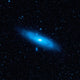 Andromeda Galaxy's Older Stellar Wall Decal