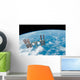 International Space Station Backdropped Wall Decal Design 6
