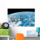 International Space Station Backdropped Wall Decal Design 6