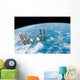 International Space Station Backdropped Wall Decal Design 6