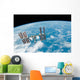 International Space Station Backdropped Wall Decal Design 6
