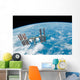 International Space Station Backdropped Wall Decal Design 6