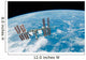 International Space Station Backdropped Wall Decal Design 6