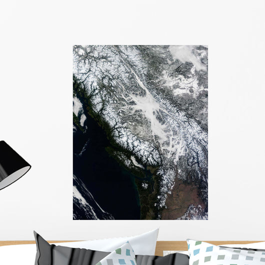 Fog and Snow British Wall Decal
