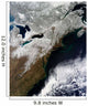 Snow Cover Stretching from Wall Decal Design 2