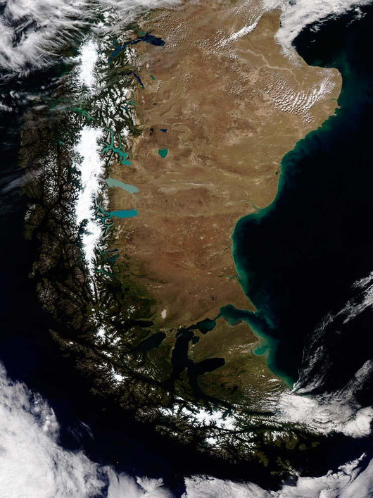 Chile and Patagonian Region Wall Decal