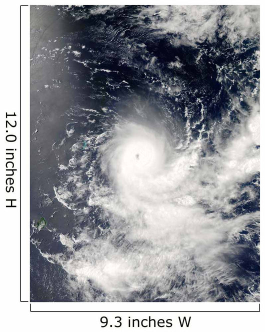 Tropical Cyclone Gelane Wall Decal