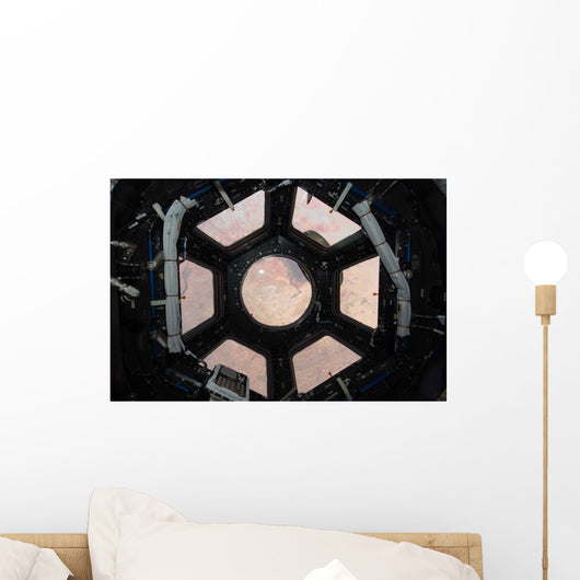 Sahara Desert Visible through Wall Decal