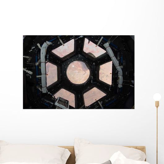 Sahara Desert Visible through Wall Decal