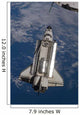Space Shuttle Endeavour Wall Decal Design 1