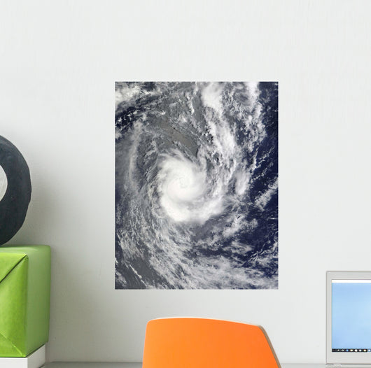 Tropical Cyclone Pat over Wall Decal