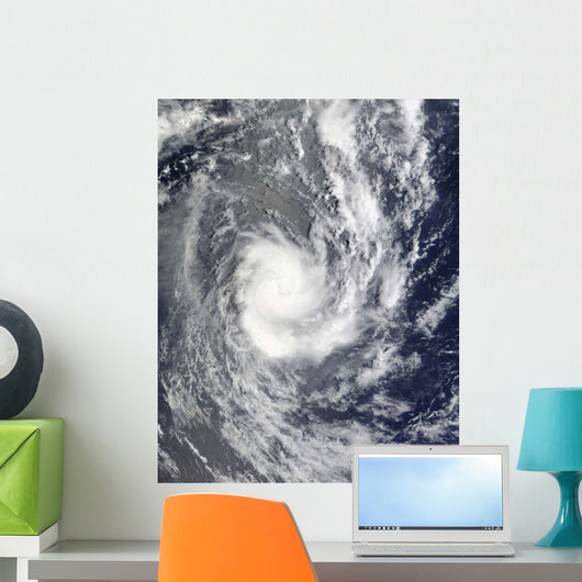 Tropical Cyclone Pat over Wall Decal