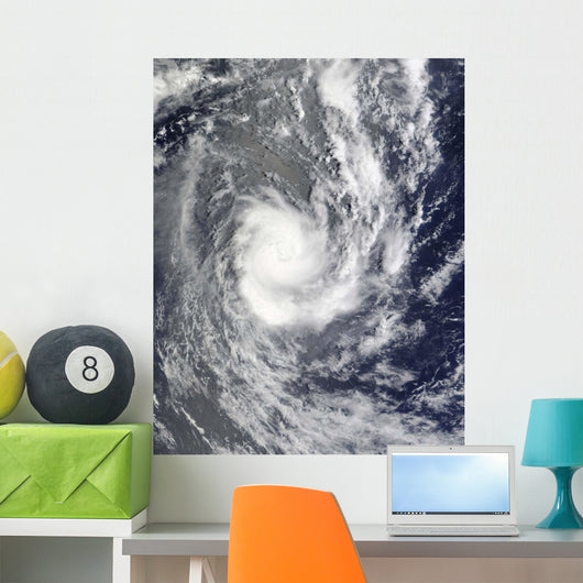 Tropical Cyclone Pat over Wall Decal