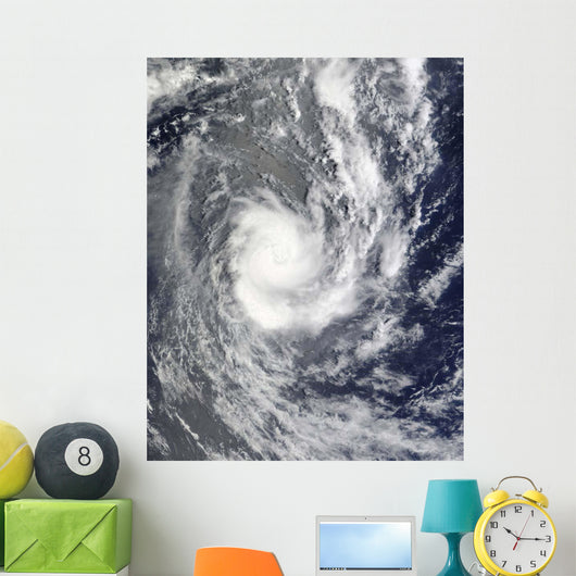 Tropical Cyclone Pat over Wall Decal